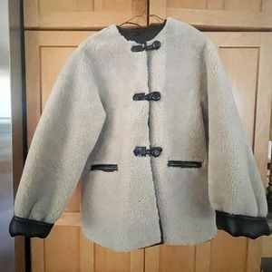 Mango Faux Fur Coat | XS | LIKE NEW!